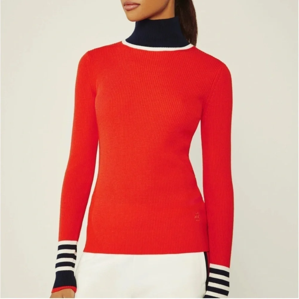Tory Sport Merino Wool Turtleneck SzSmall